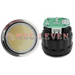 PULSADOR D2 3 PINES LUM. VERDE (LISO)