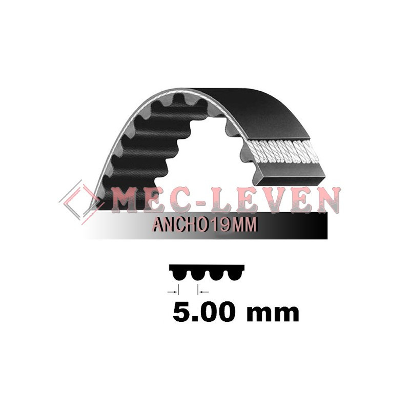 CORREA DENTADA HTD5M ANCHO 19MM (METRO)