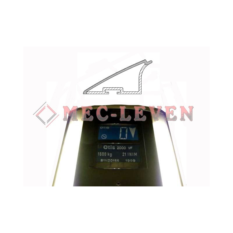 DIFUSOR LATERAL L-1941MM  BOTONERA OTIS 2000 CON ACCESORIOS