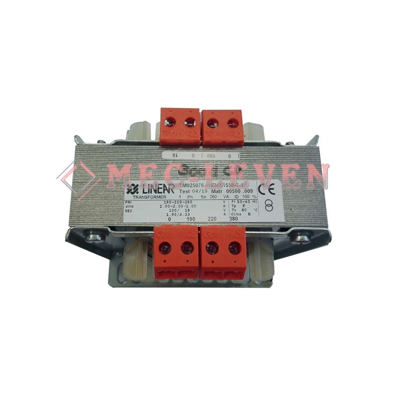 TRANSFORMADOR OTIS MONOF 250VA 190-220-380/100-18