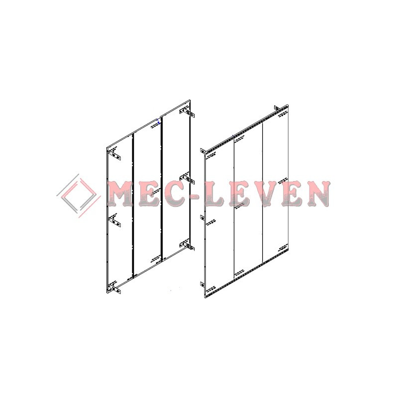 CHAPA SEPARACION CONTRAPESO EXT EG350/1350MM