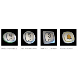 PULSADOR 3D CROMO MATE 1CTO...