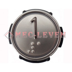 PULSADOR SCHAEFFER RT42 IX LED 30V 1NO ROJO "NUMERICO"