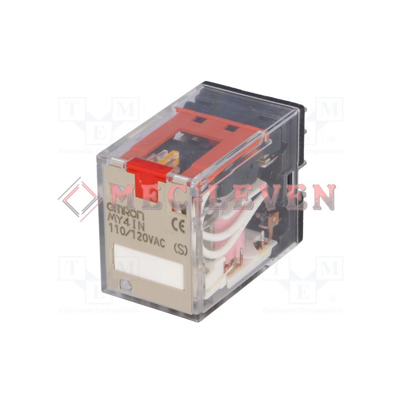 RELE MY4 4C 110VCA BASE ENCHUFABLE/SOLDAR