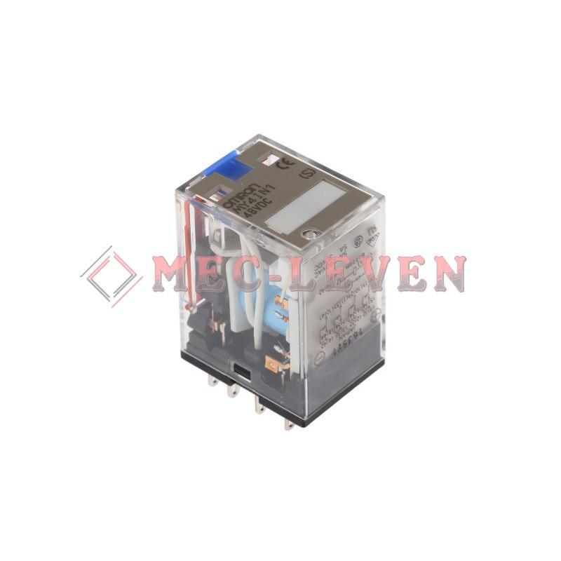 RELE MY4IN 4C 48VCC BASE ENCHUFABLE/SOLDAR