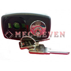 PULSADOR PM-4 C/LLAVE 11355 LED ROJO