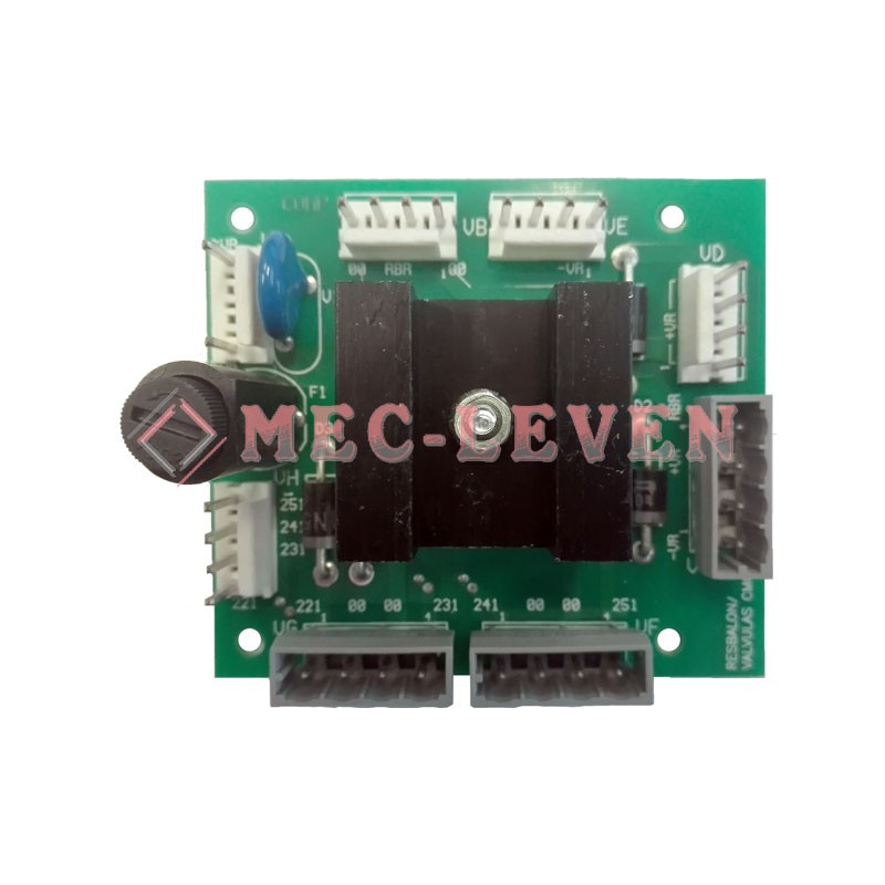 PLACA  RESBALON/VALVULAS  SERIE F - CMC